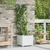 vidaXL Jardinières Vidaxl Avec Système D'irrigation D'eau Blanc