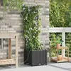 vidaXL Jardinières vidaXL avec système d'irrigation pour plantes Noir