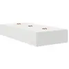 vidaXL Cadre De Lit De Rangement Vidaxl Blanc 100x200 Cm