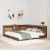 vidaXL Tête de lit de rangement Bois ancien 200 cm Bois d'ingénierie