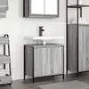 vidaXL Meuble de salle de bain avec lavabo 60x34,5x60 cm