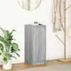 vidaXL Buffet sonoma gris 29,5x34x76 cm bois d'ingénierie