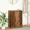 vidaXL Buffet vieux bois 57x34x76 cm bois d'ingénierie