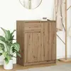 vidaXL Buffet avec tiroir chêne artisanal 71x35x84 cm bois ingénierie