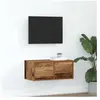 vidaXL Meuble TV vieux bois 60x31x25,5 cm bois d'ingénierie