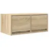 vidaXL Meuble TV chêne sonoma 60x31x25,5 cm bois d'ingénierie