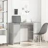 vidaXL Bureau gris béton 120x42x76 cm bois d'ingénierie