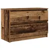 vidaXL Meuble TV vieux bois 80x35x54 cm bois d'ingénierie