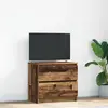 vidaXL Meuble TV vieux bois 60x35x54 cm bois d'ingénierie