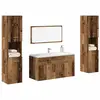vidaXL Ensemble de meubles salle de bain 4 pcs bois d'ingénierie