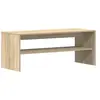 vidaXL Meuble TV Chêne sonoma 100 x 40 x 40 cm Aggloméré