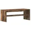 vidaXL Meuble TV Chêne fumé 100x40x40 cm Bois d'ingénierie