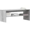 vidaXL Meuble TV Sonoma gris 100x40x40 cm Bois d'ingénierie