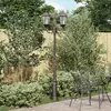 vidaXL Vidaxl Lampadaire De Jardin Bronze Aluminium 68 X 20 X 235 Cm