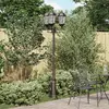 vidaXL Vidaxl Lampadaire De Jardin Bronze Métal 61 X 53 X 235 Cm