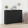 vidaXL Buffet Vidaxl En Chêne Noir 102x33x75 Cm En Bois D'ingénierie