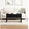 vidaXL Table Basse En Chêne Noir Vidaxl - 80 X 50.5 X 41.5 Cm