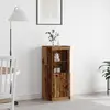 vidaXL Buffet Vidaxl Avec Lumières Led En Vieux Bois 41x37x100 Cm
