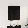 vidaXL Armoire Murale Vidaxl Chêne Noir 69,5x34x90 Cm Bois Aggloméré