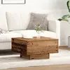 vidaXL Vidaxl Table Basse , Bois Ancien, 55x55x31 Cm, Bois Ingénierie