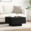 vidaXL Table Basse Vidaxl Noir 55x55x31 Cm En Bois