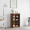 vidaXL Buffet Vidaxl Avec Lumières Led En Bois Ancien 60,5x37x100 Cm