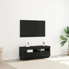 vidaXL Meuble TV Chêne noir 100 x 35 x 40 cm Bois d'ingénierie