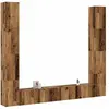 vidaXL Meubles TV muraux 6 pcs vieux bois bois d'ingénierie