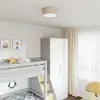 vidaXL Lampe de plafond Taupe 30 x 30 x 13,5 cm tissu