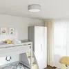 vidaXL Luminaire Vidaxl Avec Abat-Jour Étoilé Gris Ø 38 Cm Tissu E27