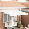 vidaXL Vidaxl Tissu De Rechange Pour Auvent , Cadre 3.5x2.5 M, Blanc