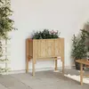 vidaXL Vidaxl Jardinière Surélevée 70x35x70 Cm En Bambou
