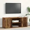 vidaXL Meuble Tv Vidaxl En Bois Ancien 100x35x40 Cm En Bois Aggloméré