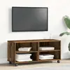 vidaXL Meuble Tv Vidaxl En Vieux Bois 90x35x35 Cm En Bois D'ingénierie