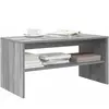 vidaXL Meuble TV sonoma gris 80x40x40 cm bois d'ingénierie