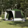 vidaXL Tente Vert Large Tissu en Polyester