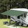 vidaXL - Waterdichte - Tarp - met - dak - Groen - 240 - x - 460 - cm