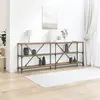 vidaXL Table console Chêne artisan 200 x 30 x 75 cm Bois d'ingénierie
