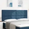 vidaXL Tête de Lit LED Bleue Tissu 200 cm Moderne Tête de Lit LED