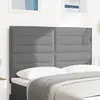 vidaXL Lumière de Tête LED Grise 72 cm en Tissu Côtelé