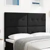 vidaXL Tête De Lit Led Vidaxl Noir 72 Cm Tissu
