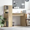 vidaXL Bureau Chêne Sonoma 113 x 54 x 120 cm Bois d'ingénierie