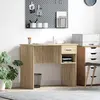vidaXL Bureau Chêne Sonoma 90 x 49 x 75 cm Bois d'ingénierie