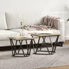 vidaXL Table Basse Vidaxl Fer Pb