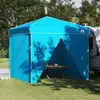 vidaXL - Luifel - Tent - Blauw - 243 - x - 243 - x - 251 - cm - Stof