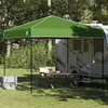 vidaXL Tente à abri Vert 250 x 250 x 227 / 236 / 245 cm Tissu Oxford