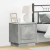 vidaXL Cabinet de chevet Gris béton 44 x 34,5 x 45 cm