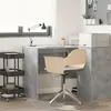 vidaXL Bureau Gris béton 102 x 50 x 75 cm Bois d'ingénierie