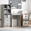 vidaXL Bureau Gris béton 60 x 40 x 76 cm