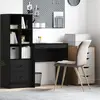 vidaXL Bureau Chêne noir 70 x 40 x 76 cm